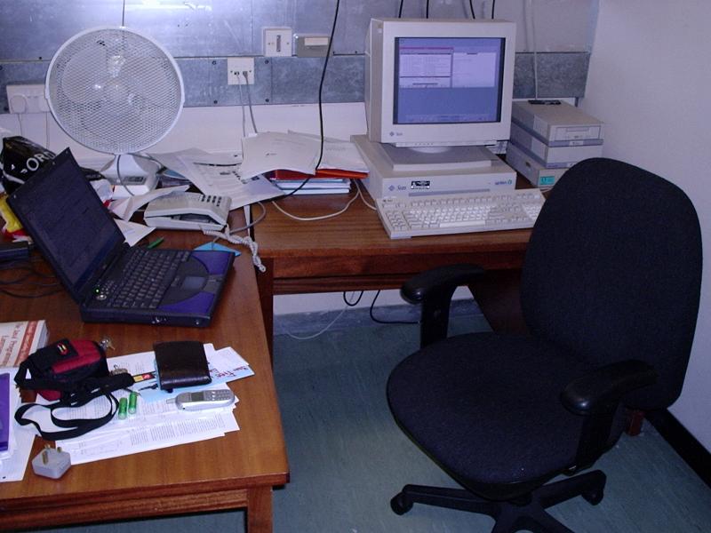 My office desk at Imperial College, London